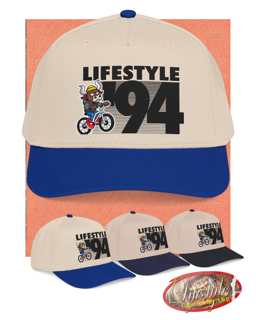 Lifestyle 94 bike vintage cap